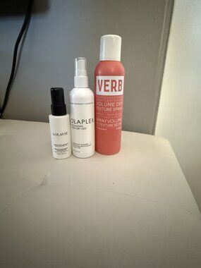 LolaVie Leave In Conditioner, Olaplex Heat Protection & Verb Hair Dry Shampoo